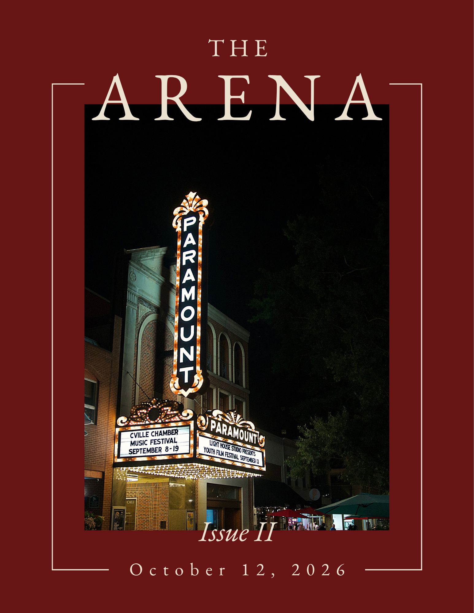 Cover of the The Arena Journal Issue No. 2